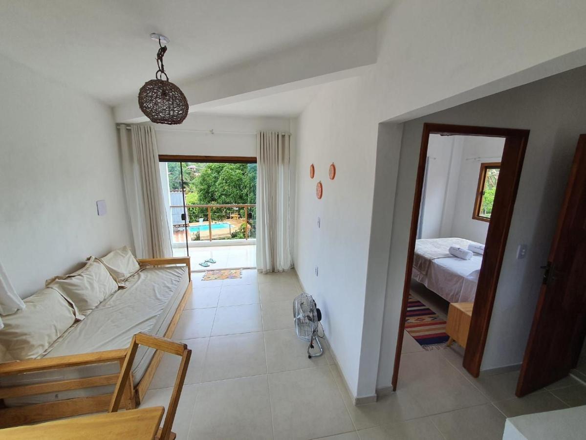 Vila Pitangueira - Apto Laranja - No Centro De Serra Grande Com Piscina, Jacuzzi, Internet Veloz Eksteriør billede